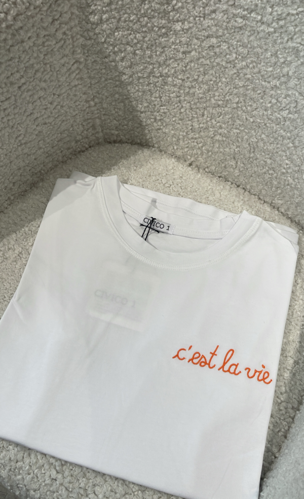 T-shirt 'c'est la vie'